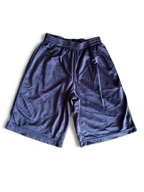 Buzz Cuts Youth Gray Mesh Athletic Shorts Size Medium 10 12⁠
